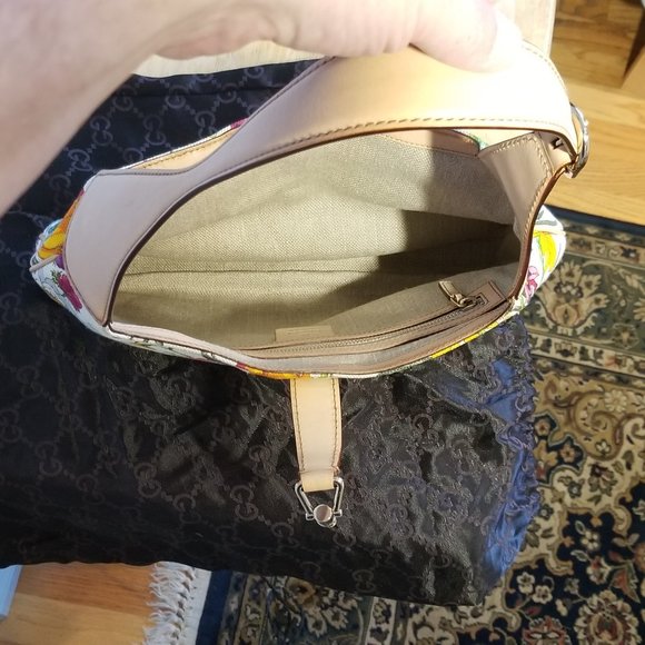 Gucci Jackie Kennedy Rare & Authentic Flora Fauna Collectors Edition - Picture 14 of 14